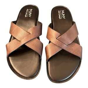 MARC JOSEPH NEW YORK Roman Court slippers